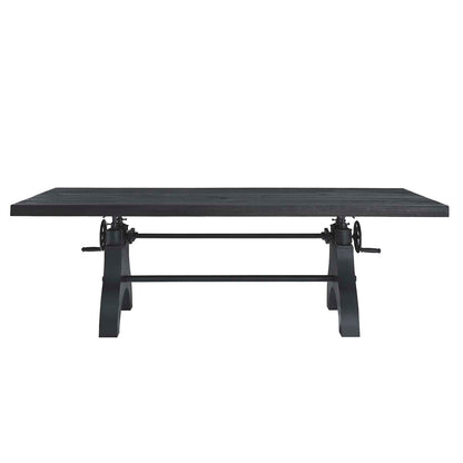 Genuine 96" Crank Adjustable Height Dining and Conference Table by Modway