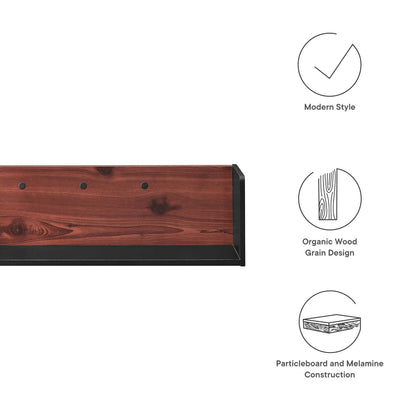 Kinetic Wall-Mount Shelf by Modway