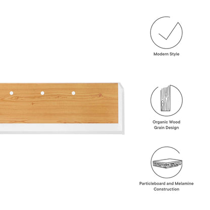 Kinetic Wall-Mount Shelf by Modway