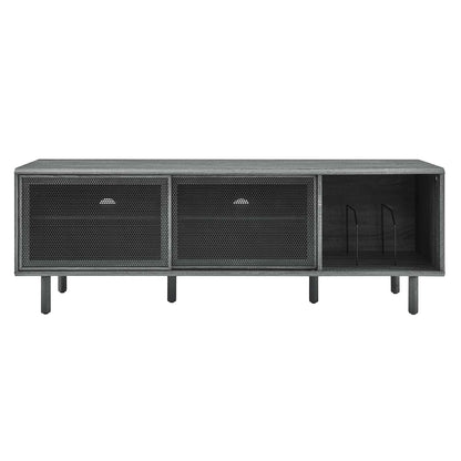 Kurtis 67" TV and Vinyl Record Stand by Modway