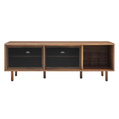 Kurtis 67" TV and Vinyl Record Stand by Modway