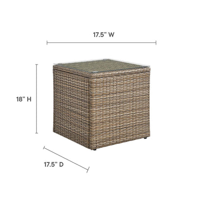 Convene Outdoor Patio Side Table by Modway