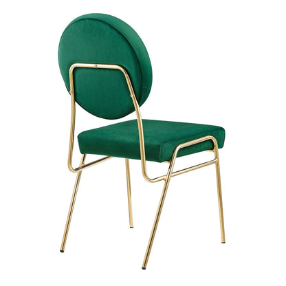 Craft Performance Velvet Dining Side Chair by Modway