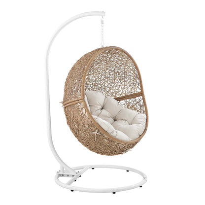 Encase Outdoor Patio Rattan Swing Chair by Modway