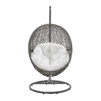 Encase Outdoor Patio Rattan Swing Chair by Modway