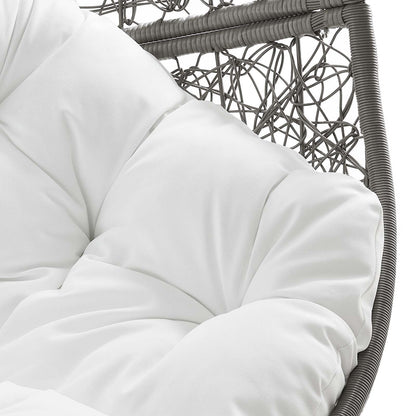 Encase Outdoor Patio Rattan Swing Chair by Modway