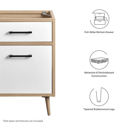 Maverick 24" Bathroom Vanity Cabinet Sink Basin Not Included by Modway