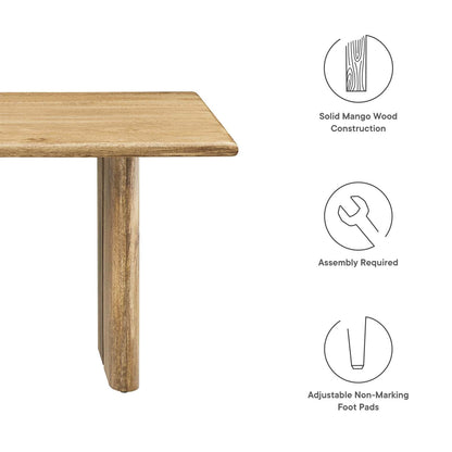 Amistad Wood Coffee Table by Modway