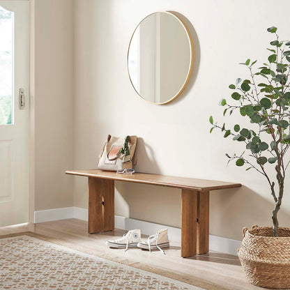 Amistad 58" Wood Bench by Modway