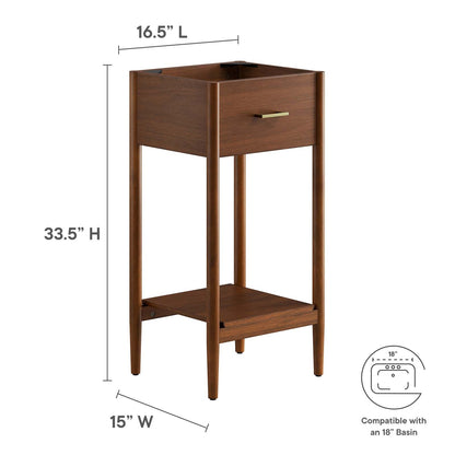Zaire 18" Bathroom Vanity Cabinet (Sink Basin Not Included) by Modway