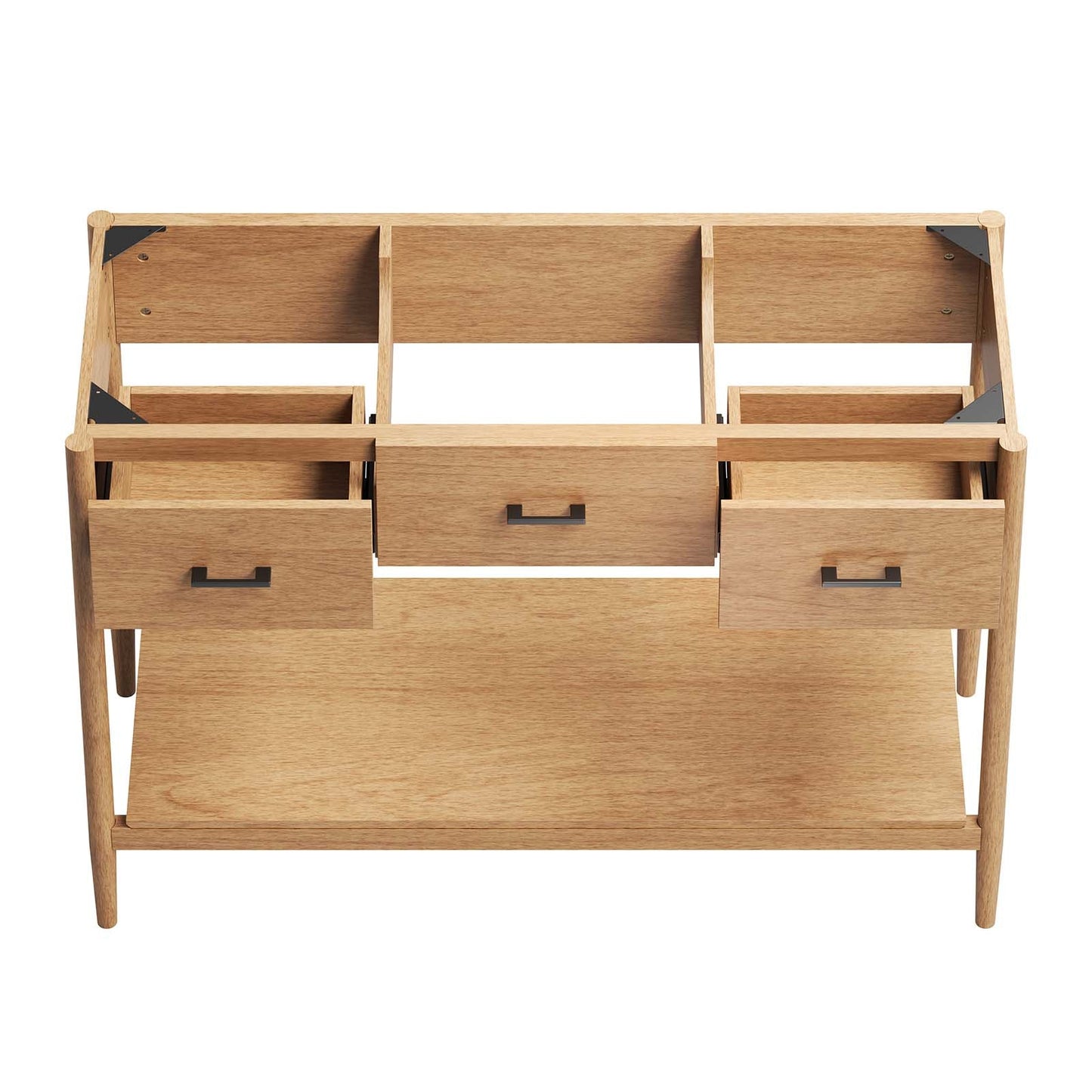 Zaire 48" Single Sink Compatible Bathroom Vanity Cabinet (Sink Basin Not Included) by Modway