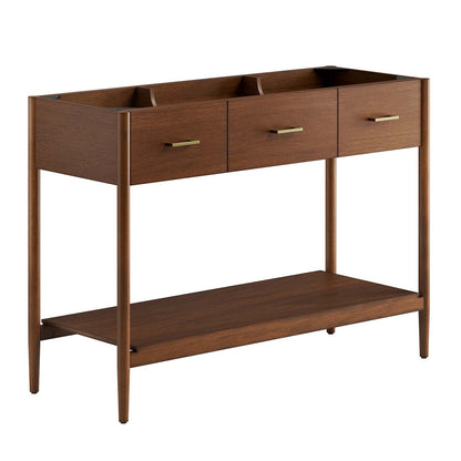 Zaire 48" Single Sink Compatible Bathroom Vanity Cabinet (Sink Basin Not Included) by Modway
