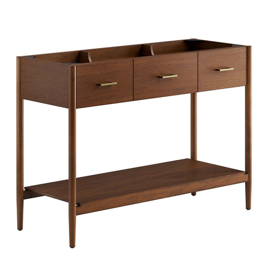 Zaire 48" Single Sink Compatible Bathroom Vanity Cabinet (Sink Basin Not Included) by Modway