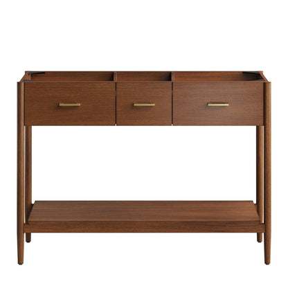 Zaire 48" Double Sink Compatible Bathroom Vanity Cabinet (Sink Basin Not Included) by Modway