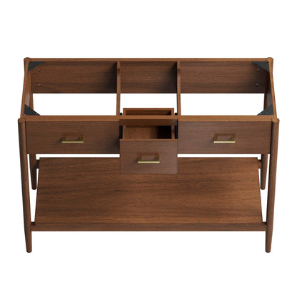 Zaire 48" Double Sink Compatible Bathroom Vanity Cabinet (Sink Basin Not Included) by Modway