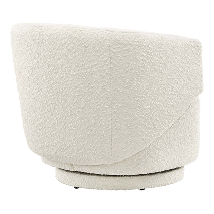 Celestia Boucle Fabric Swivel Chair by Modway