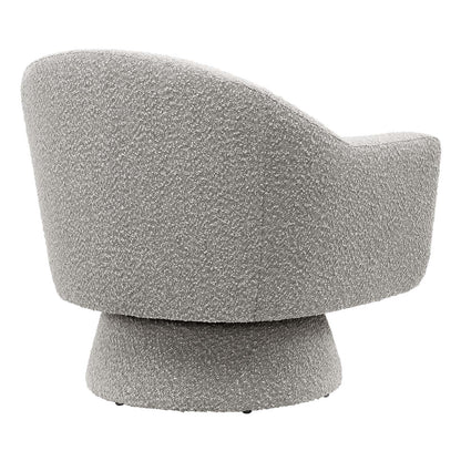 Astral Boucle Fabric Swivel Chair by Modway