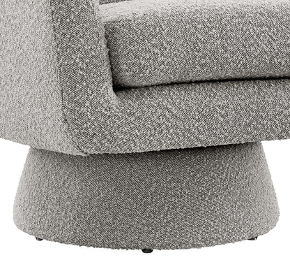 Astral Boucle Fabric Swivel Chair by Modway