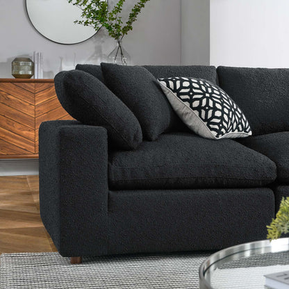 Commix 5-Piece Down Filled Overstuffed Boucle Sectional Sofa by Modway
