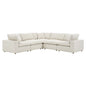 Commix 5-Piece Down Filled Overstuffed Boucle Sectional Sofa by Modway