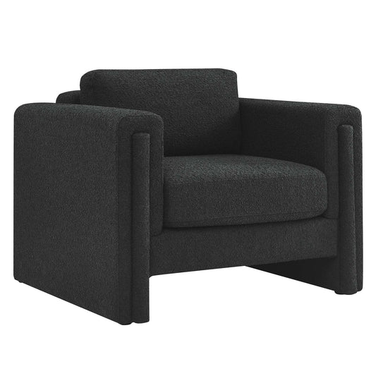 Visible Boucle Fabric Armchair by Modway