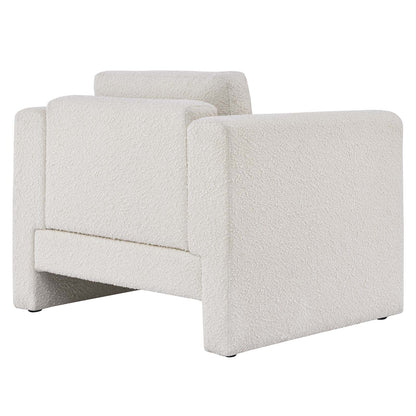 Visible Boucle Fabric Armchair by Modway