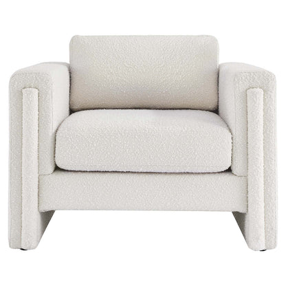 Visible Boucle Fabric Armchair by Modway