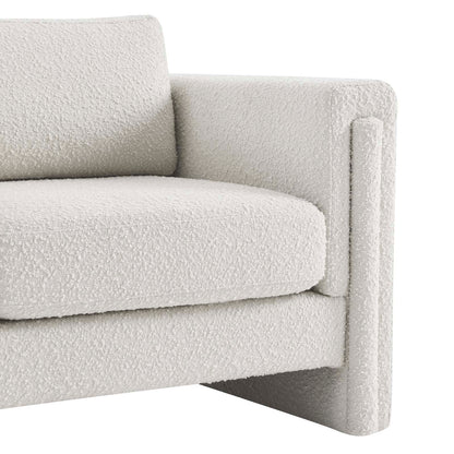 Visible Boucle Fabric Armchair by Modway