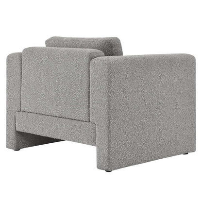 Visible Boucle Fabric Armchair by Modway