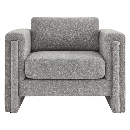 Visible Boucle Fabric Armchair by Modway