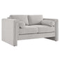 Visible Fabric Loveseat by Modway