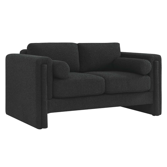 Visible Boucle Fabric Loveseat by Modway