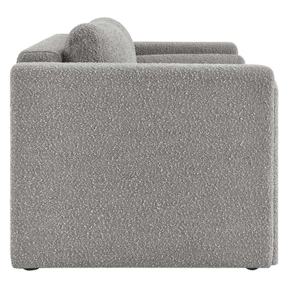 Visible Boucle Fabric Loveseat by Modway