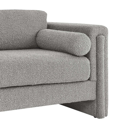Visible Boucle Fabric Loveseat by Modway