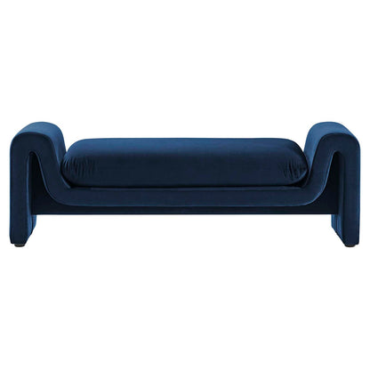 Waverly Performance Velvet Bench by Modway
