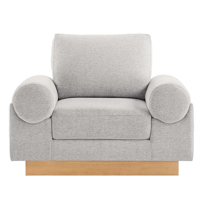 Oasis Upholstered Fabric Armchair by Modway