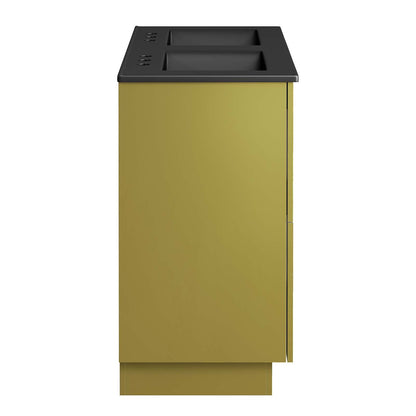 Quantum 48" Double Sink Bathroom Vanity by Modway