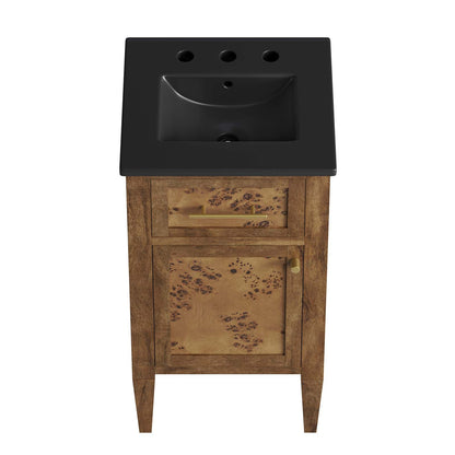 Elysian 18" Wood Bathroom Vanity by Modway
