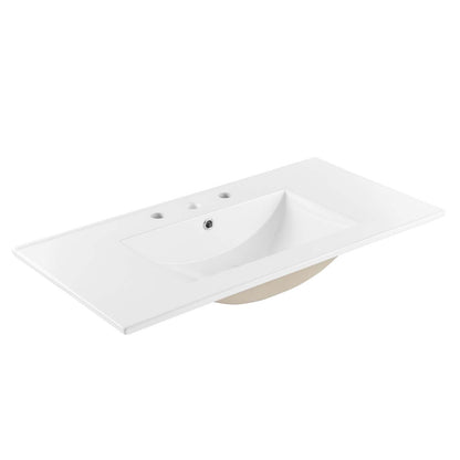 Elysian 36" Wood Bathroom Vanity by Modway