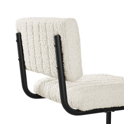 Parity Boucle Bar Stools Set of 2 by Modway