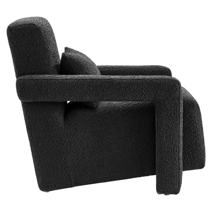 Mirage Boucle Upholstered Armchair by Modway