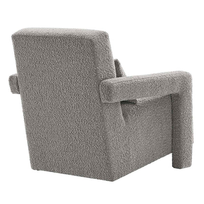 Mirage Boucle Upholstered Armchair by Modway