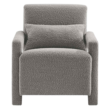 Mirage Boucle Upholstered Armchair by Modway