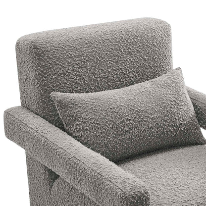 Mirage Boucle Upholstered Armchair by Modway