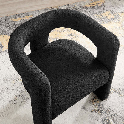 Kayla Boucle Upholstered Armchair by Modway