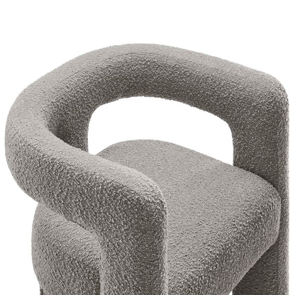 Kayla Boucle Upholstered Armchair by Modway