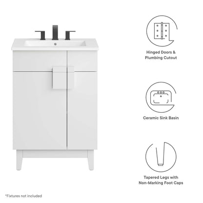 Miles 24" Bathroom Vanity by Modway