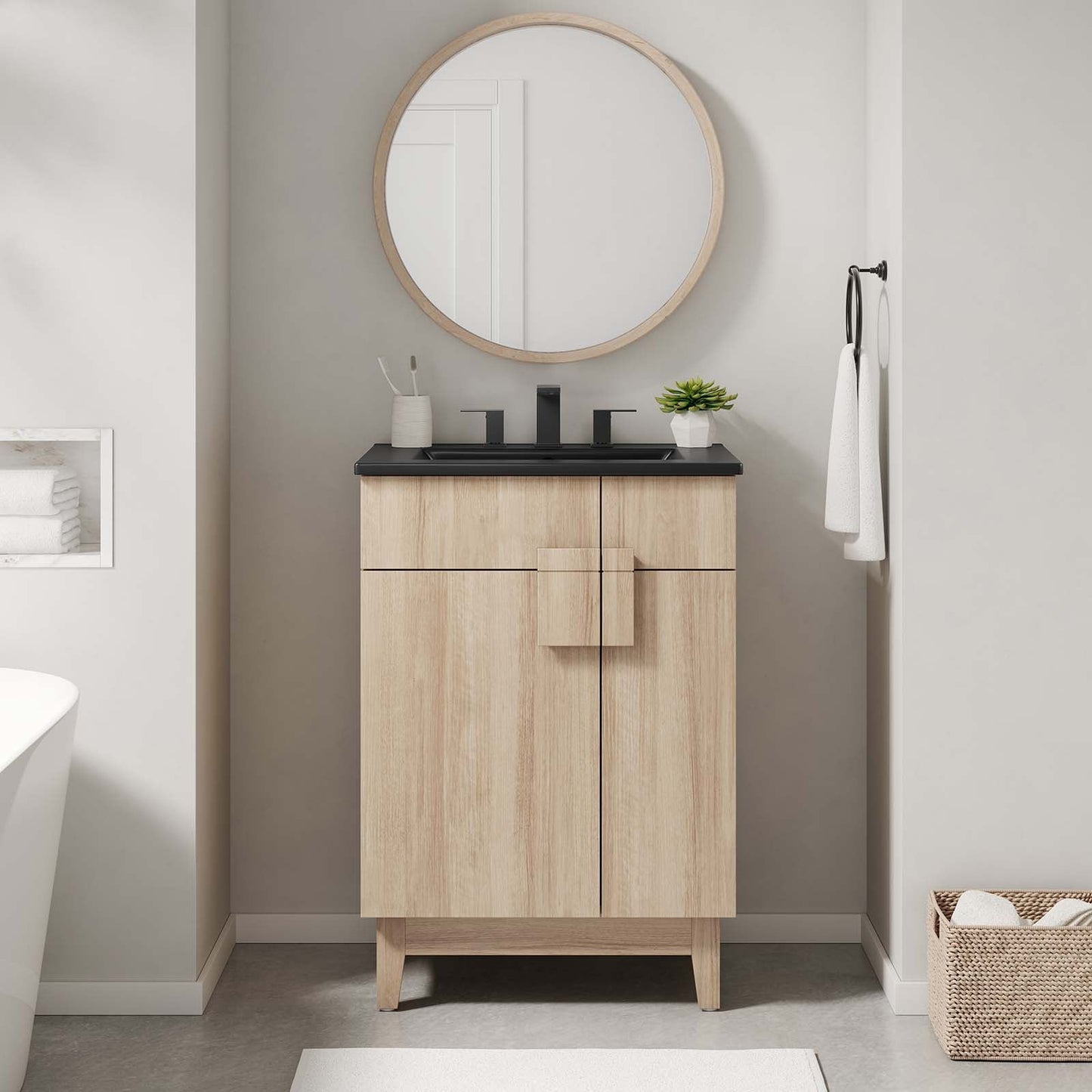 Miles 24" Bathroom Vanity by Modway