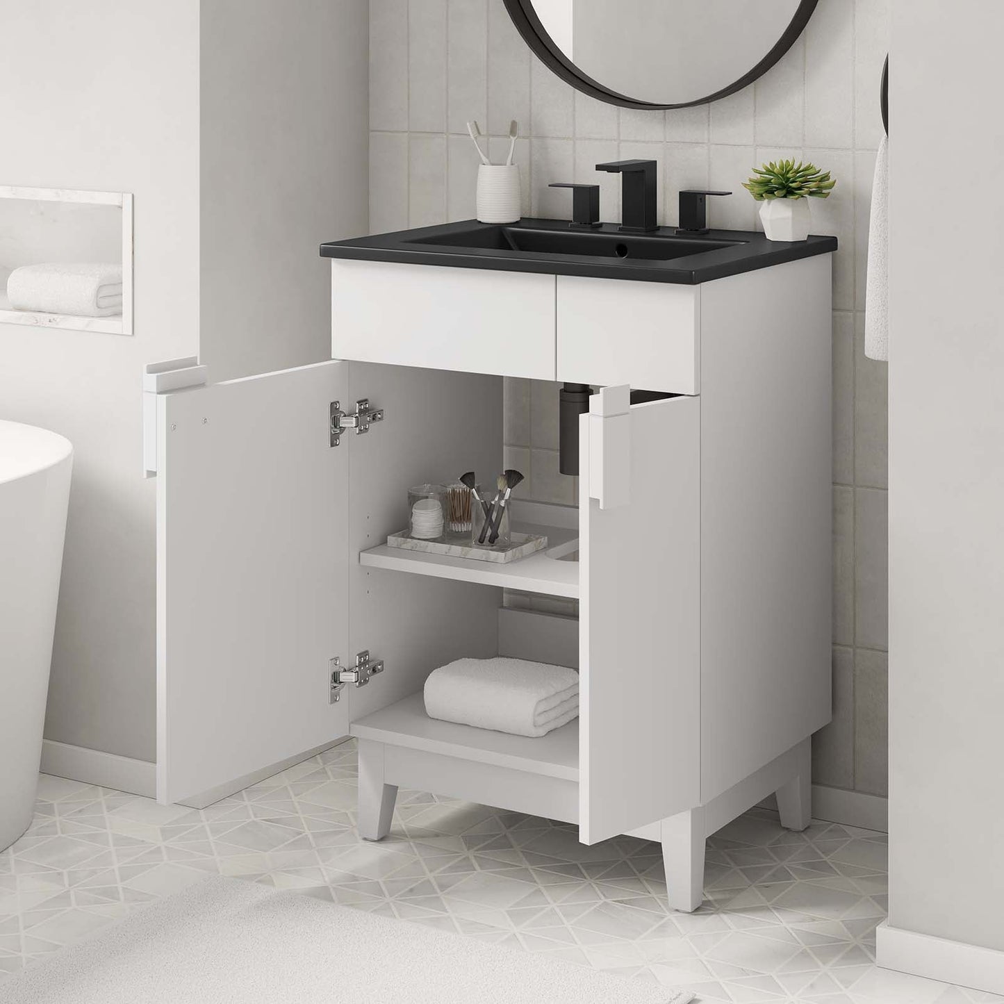 Miles 24" Bathroom Vanity by Modway