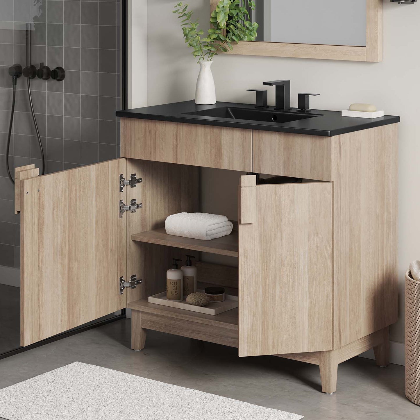 Miles 36" Bathroom Vanity by Modway